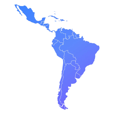 Mapa de América Latina